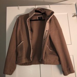 Abercrombie & Fitch Fleece Jacket - Size Large